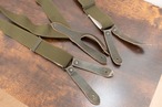 German Army Rubber Suspenders "Used" ドイツ軍 ラバーサスペンダー