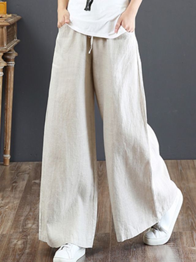 ボリュームワイド パンツ カジュアル リラックス★6色