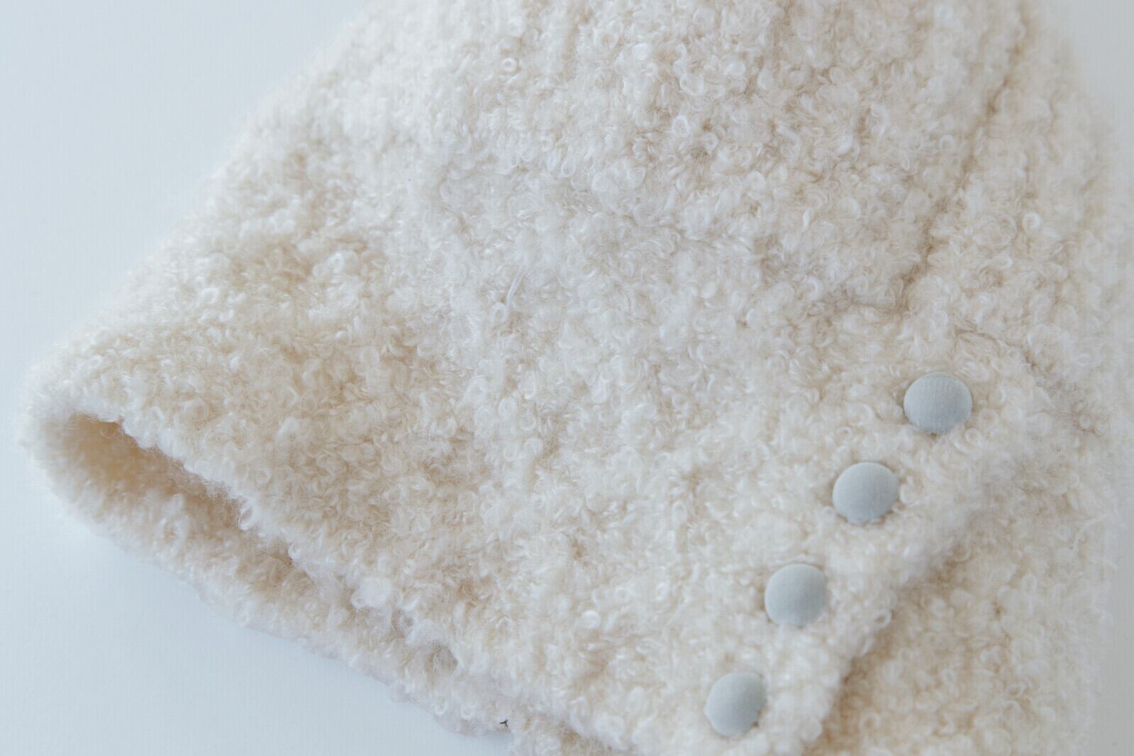 2wayニット帽 Luna ルーナ ブラウン