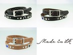 エルエー ナイツ ブルー 2:MADE in LA メイド イン エルエー レザー ブレスレット