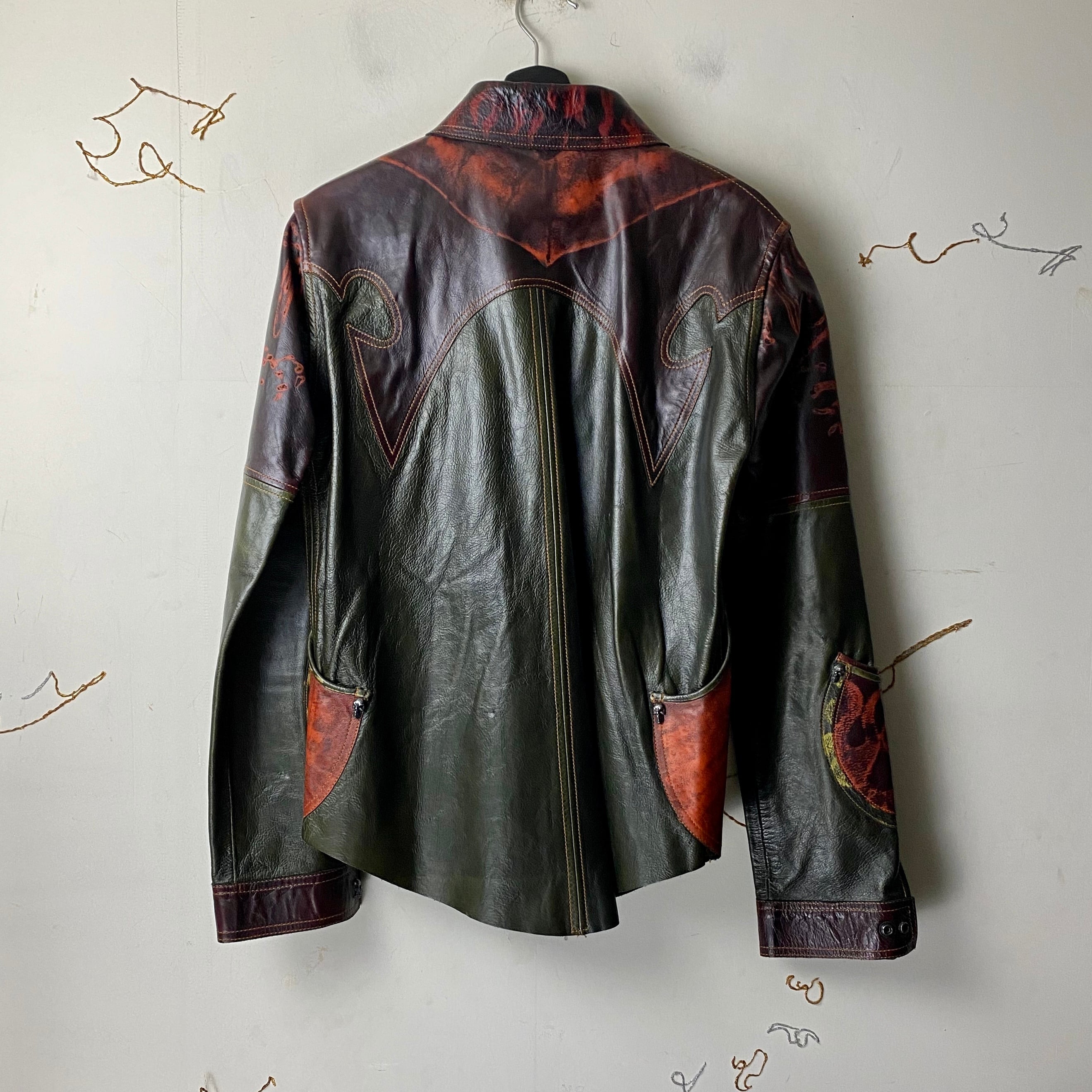 SKKIN U.S.A. craft leather jacket | NOIR ONLINE