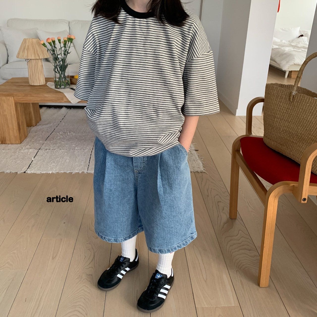 [article] Soft Striped Tee / [아티클] 말랑단가라티