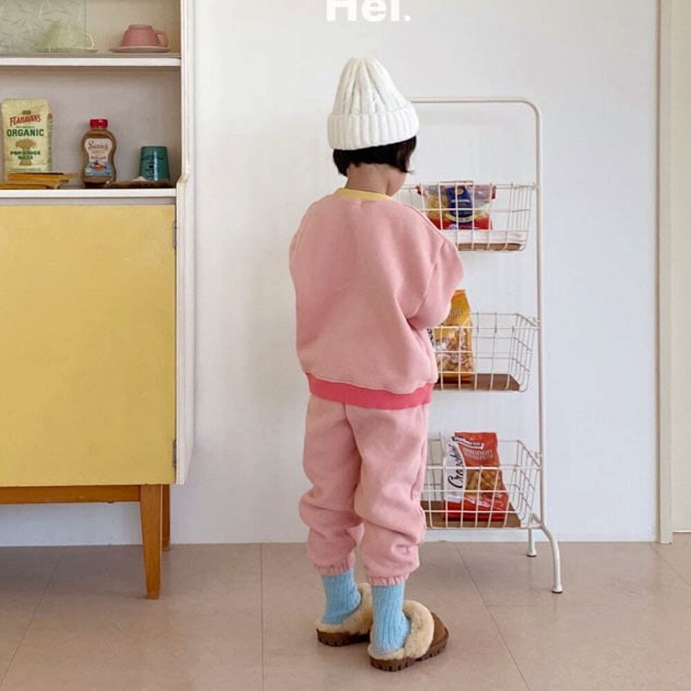 sold out»«Hei» 配色セットアップ 2colors | 子供服 capucapu