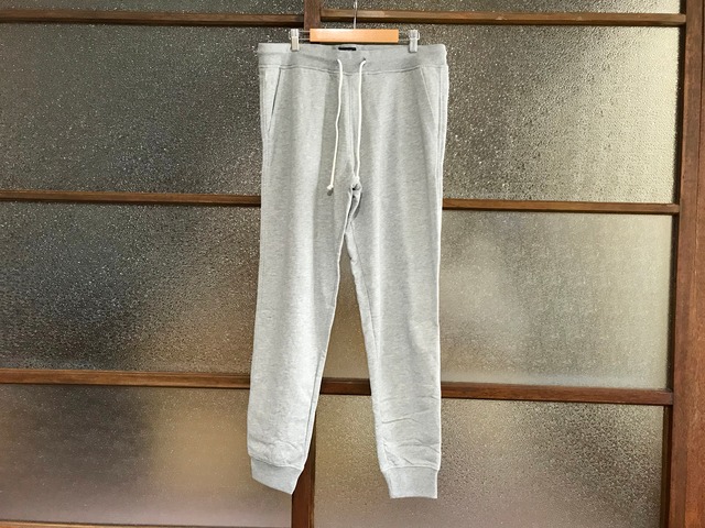 J.CREW SLIM FLEECE SWEAT PANTS (HEATHER GREY)