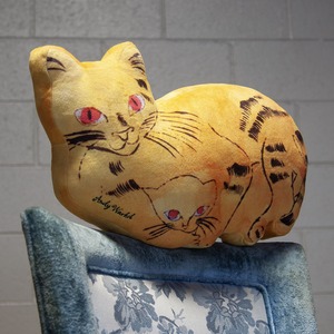 Andy Warhol Yellow Sam the Cat Plush