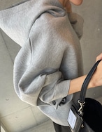 【25aw】Neoprene Parka_MelangeGray