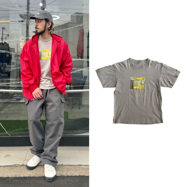 stussy 90s keith hufnagel tee LARGE 25111
