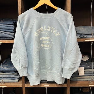 1960'S WESLEYAN SAX SWEAT SHIRT