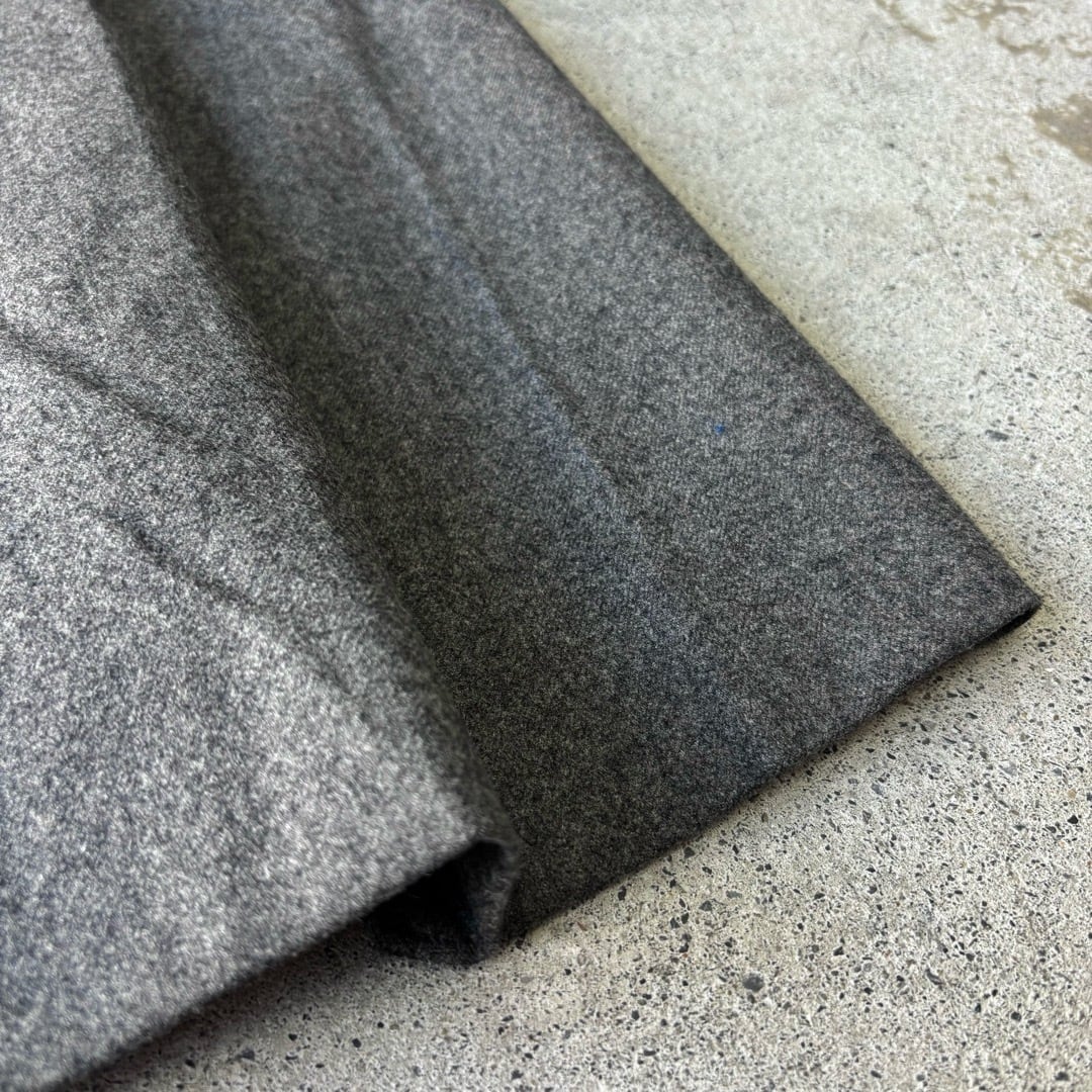 BURBERRY / pleats skirt バーバリー ウール プリーツスカート グレー