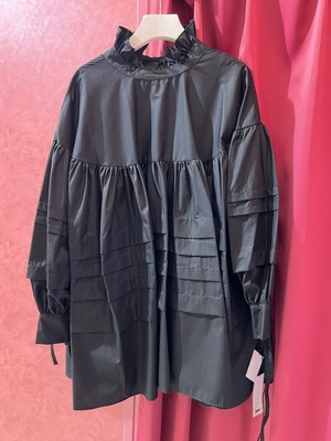 ポリーヌブロー　PaulineBleu　半額　バックリボンティアードブラウス