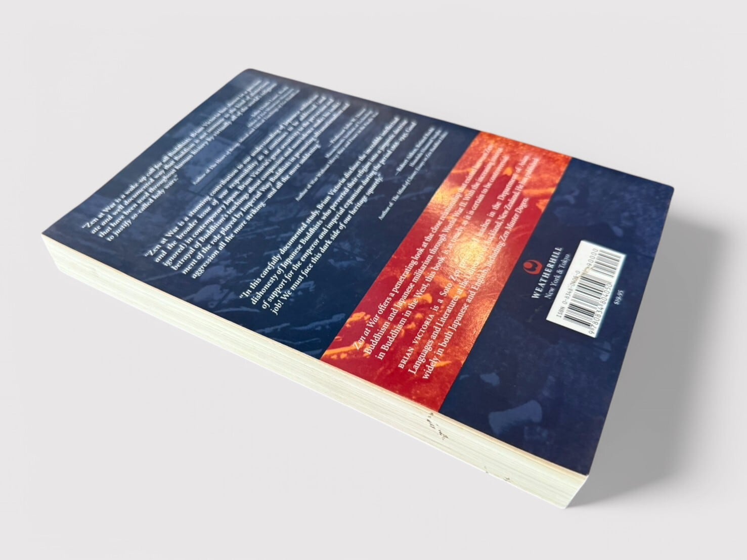 SJ550】【FIRST EDITION】Zen at War(1997) /Brian Daizen Victoria