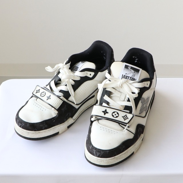 【現行品】LOUIS VUITTON LV トレイナースニーカー ルイヴィトン