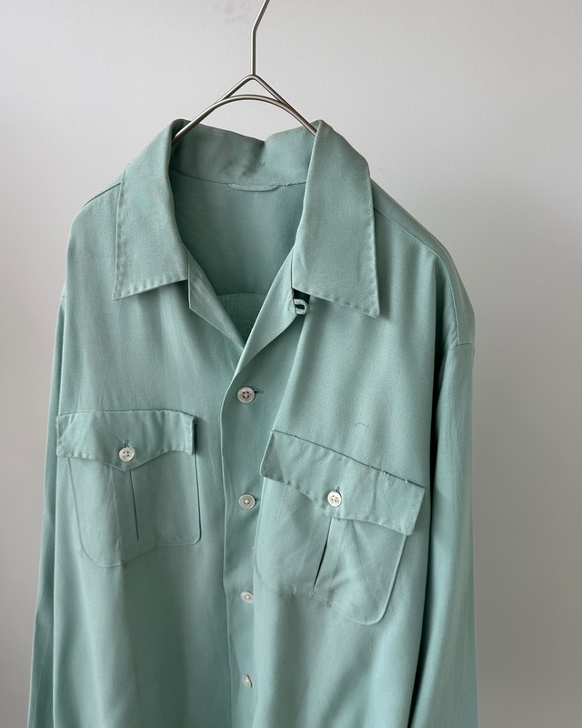 Vintage 50-60s M Opencollar Shirt