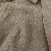 イタリア製 シルク混 MaxMara マックスマーラ テーラードジャケット i 42/ベージュ レディース