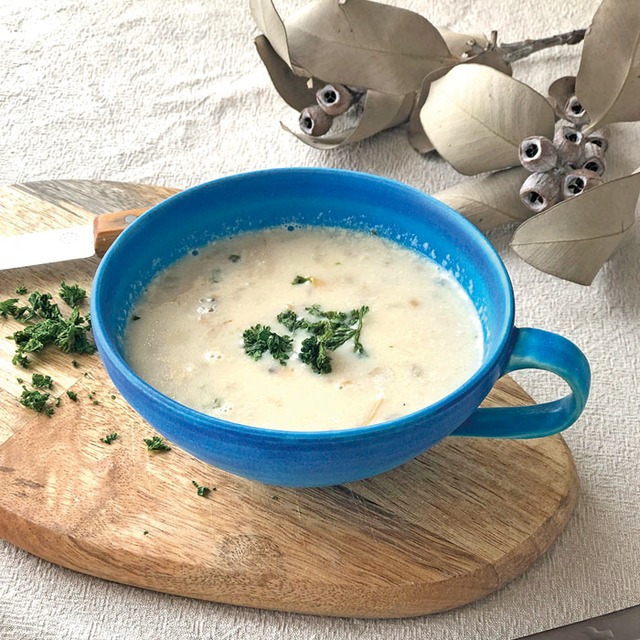 15242 　TOJIKITONYA　ターコイズブルー　スープカップ