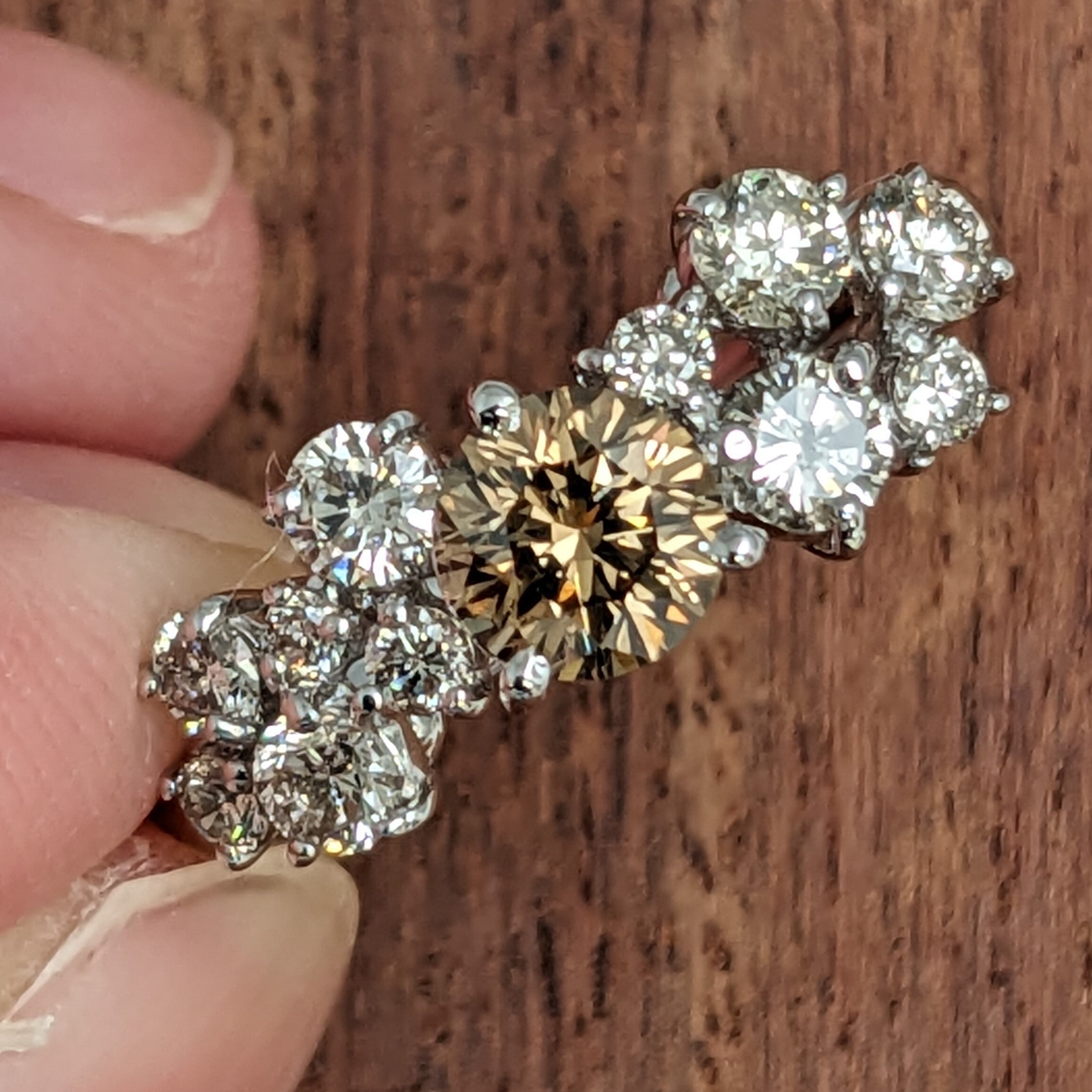 アクセサリー<br>K18WGダイヤリング0.56ct/#11/リング/Aランク/01