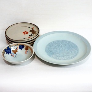 大皿・中皿・小鉢・5個セット・No.200425-38・梱包サイズ80