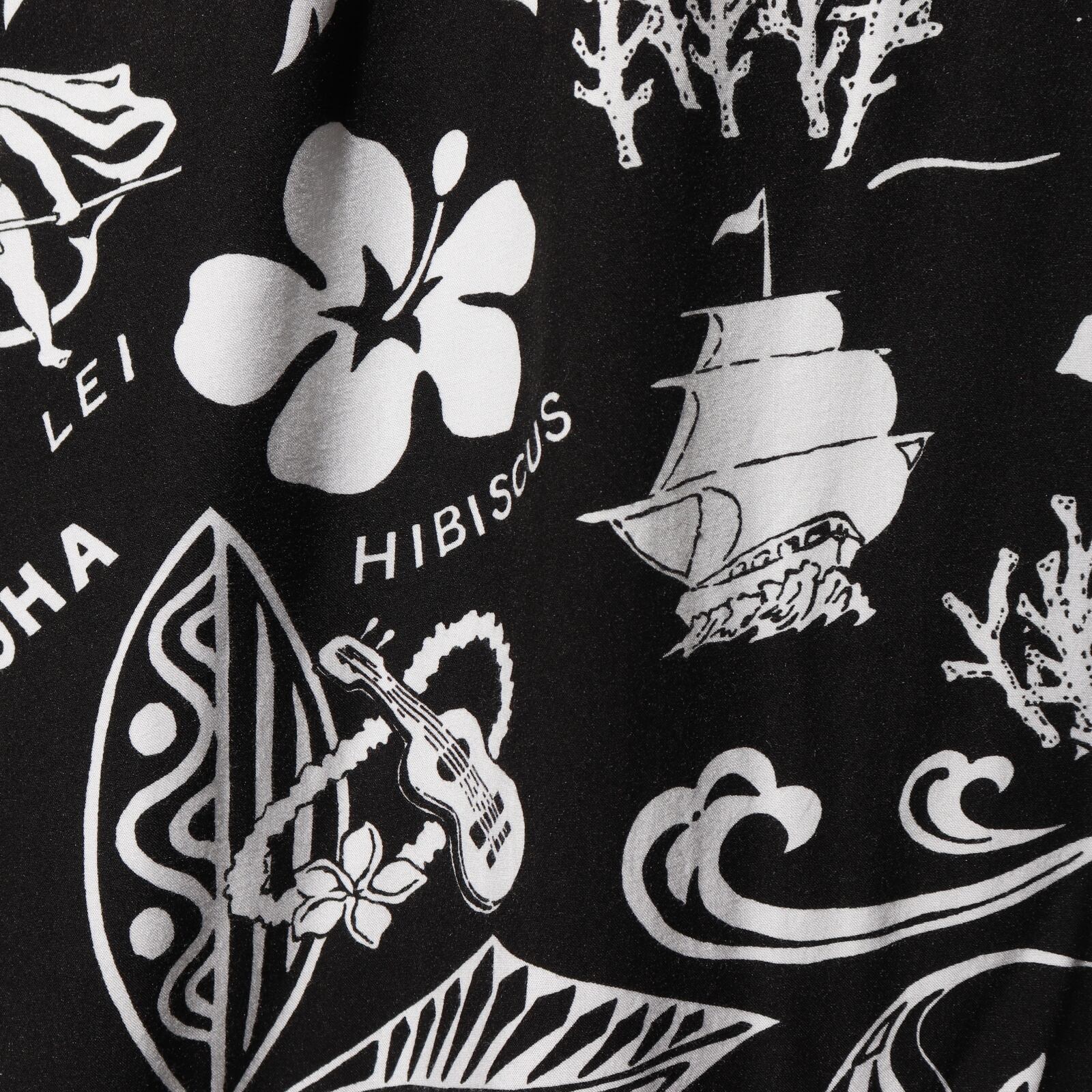 極美品 2XL レーヨン 黒 ポロラルフローレン 半袖開襟シャツ ブラック 総柄 極美品 2XL レーヨン 黒 ポロラルフローレン 半袖開襟シャツ