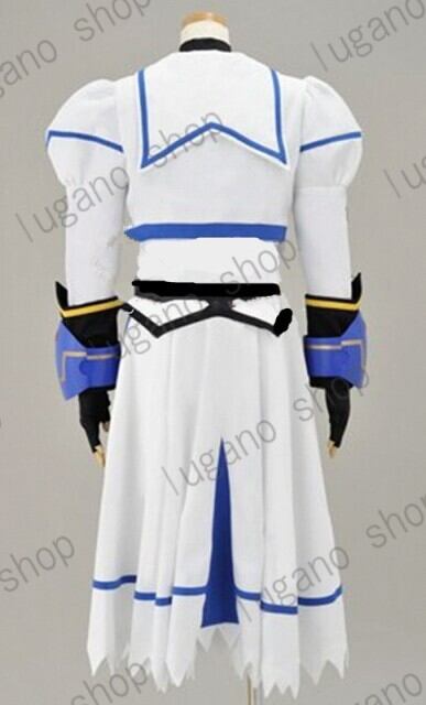 K2738 魔法少女リリカルなのは 高町なのは 風 戦闘服 コスプレ衣装