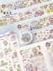 MO376 Molinta【Summer 阿卓夏日小事】マスキングテープ 特殊インク 剝離紙