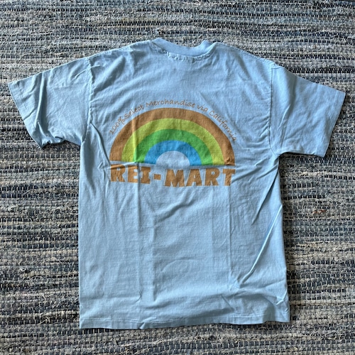 REI-Mart Original Merchandise Rainbow Tee shirt/.Hanes Beefy/L