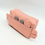 スクエアポーチ  カニ｜とりさん工房ーかわいいハンドメイドポーチ