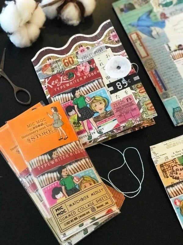 コラージュ素材 | 海外文具と古本 まよなかヌーク