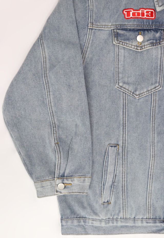 Toi3 Bear Denim Jacket（トイサン ベアー デニム ジャケット）【Blue】