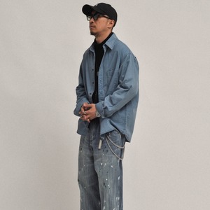 フェードウォッシュ ミニマルシャツ A2162