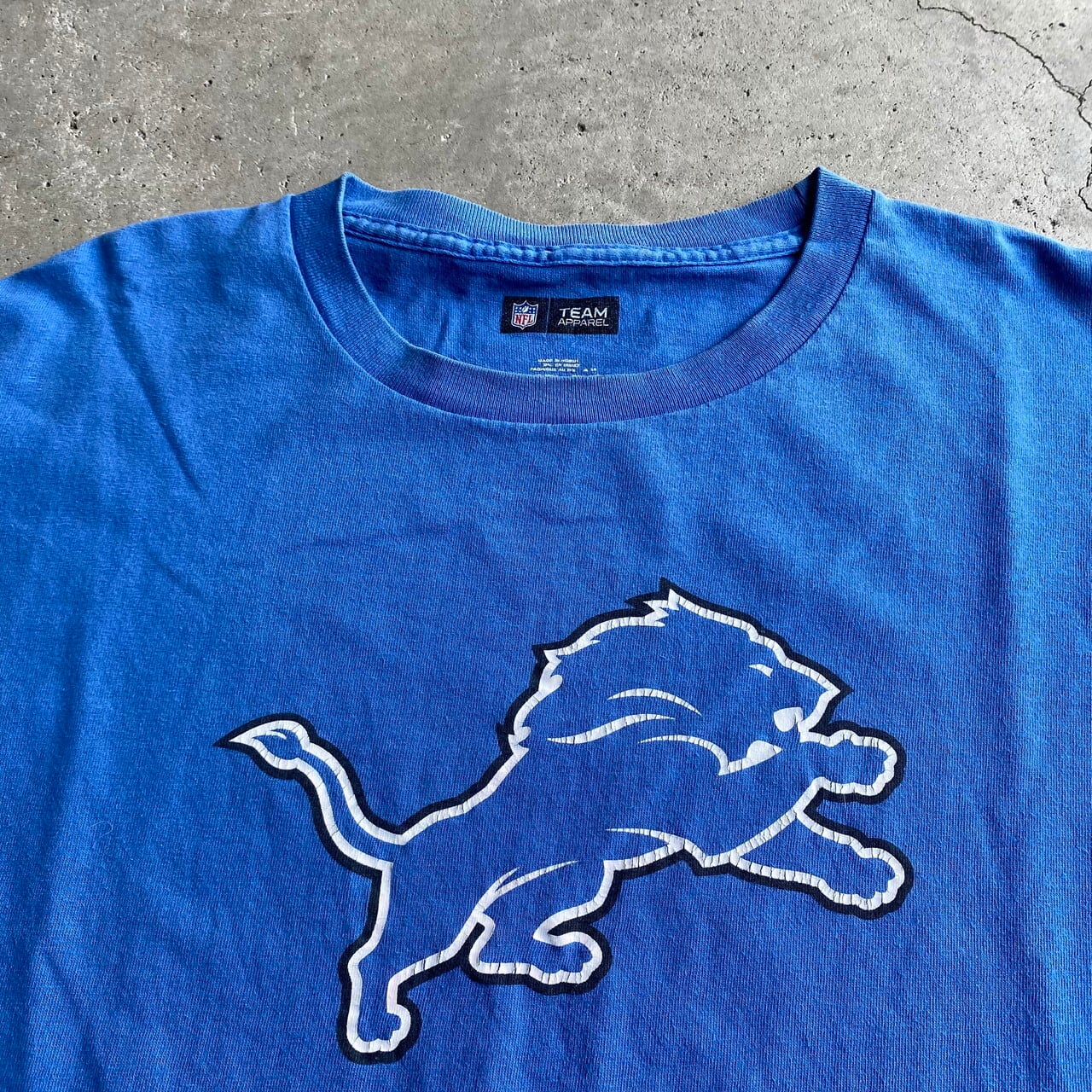 【確認用】デトロイトライオンズ NFL デトロイトライオンズ Detroit Lions チームロゴ プリントTシャツ