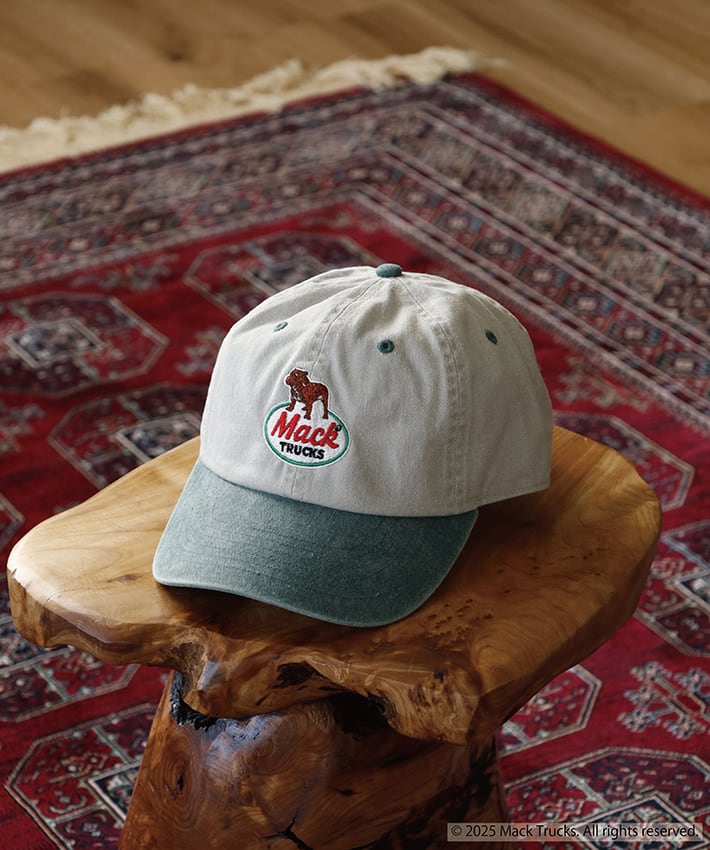MACK TRUCKS(マック・トラックス) PIGMENT LOW CAP cap/trucker