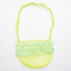 【yao】Net frill shoulder「Yellow」