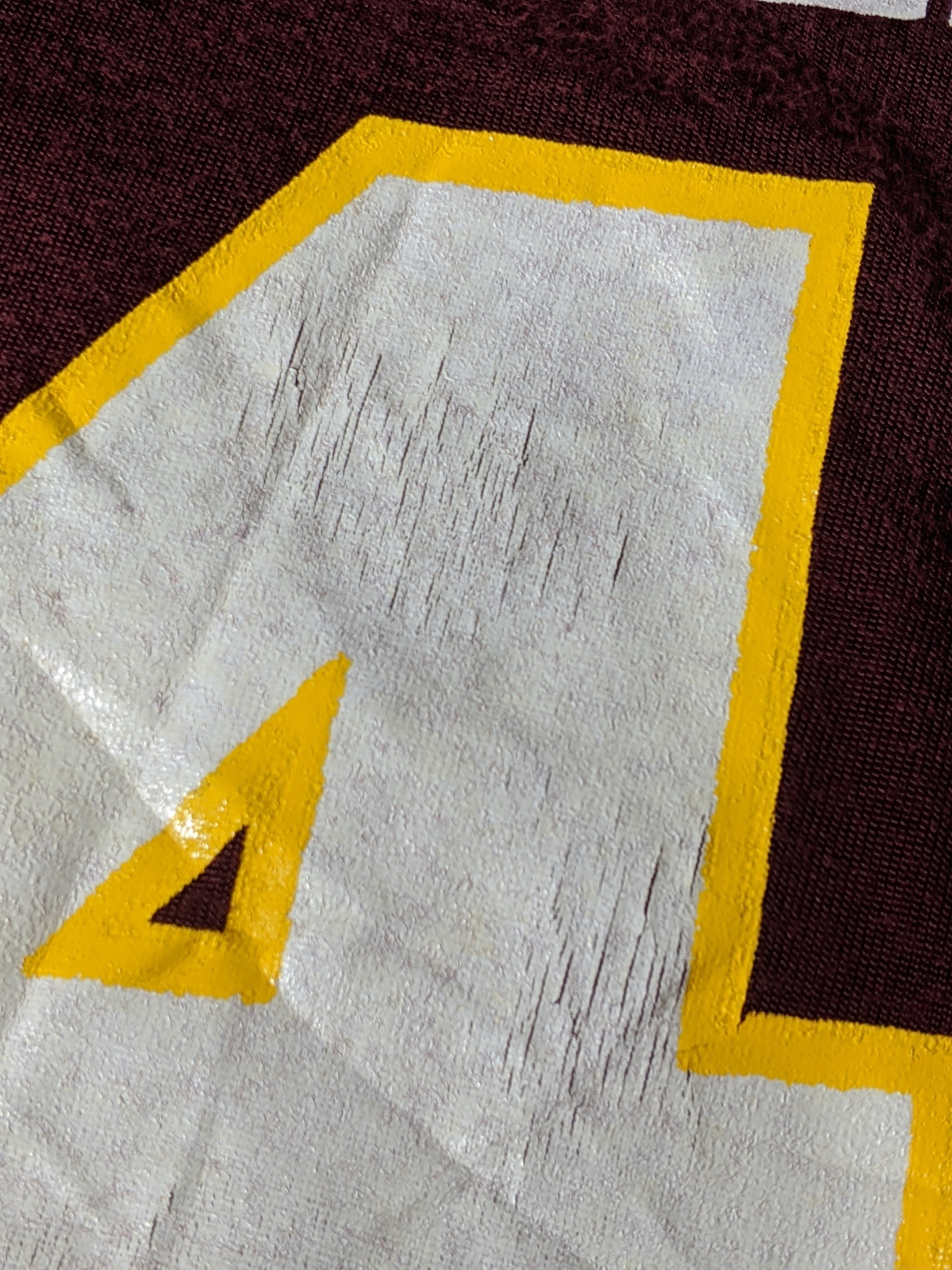 80年代 Champion チャンピオン ナンバリング フットボールTシャツ