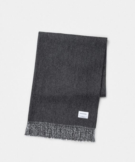 THE INOUE BROTHERS  Two Colour Large Brushed Stole | BENTO