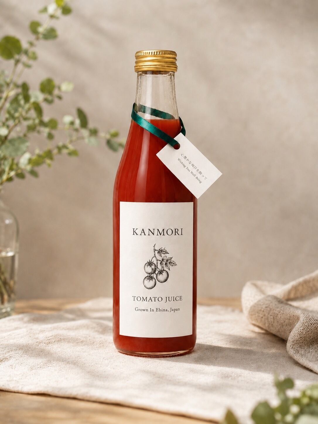 トマトジュース 720ml 1本 KANMORI 海老名産 | PAY ID
