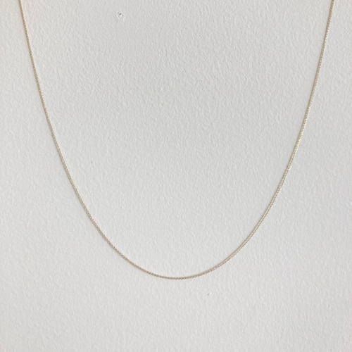 【14K-3-40】18inch 14K real gold chain necklace