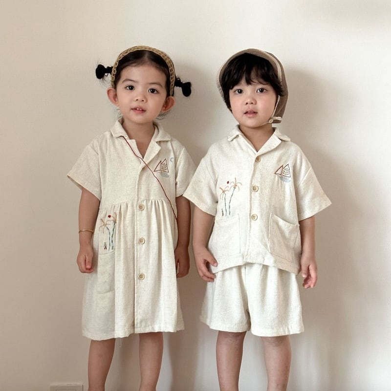 BABY&KID】2026新作 亜麻セットアップ/ワンピース | Betty