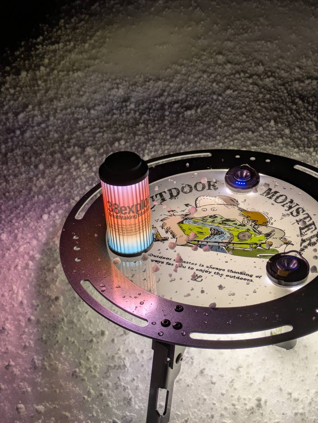 【アウトドアモンスター】メタルちゃぶ台 アウトドアモンスター】メタルちゃぶ台(MC-001) | アウトドア