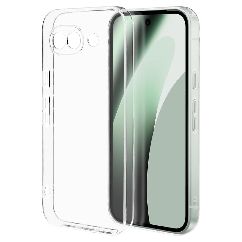 ラスタバナナ ケース カバー Google Pixel 10a 専用 ソフトケース TPU 極限保護 衝撃吸収 透明 クリア 1.2mm 9358P10ATPLCL