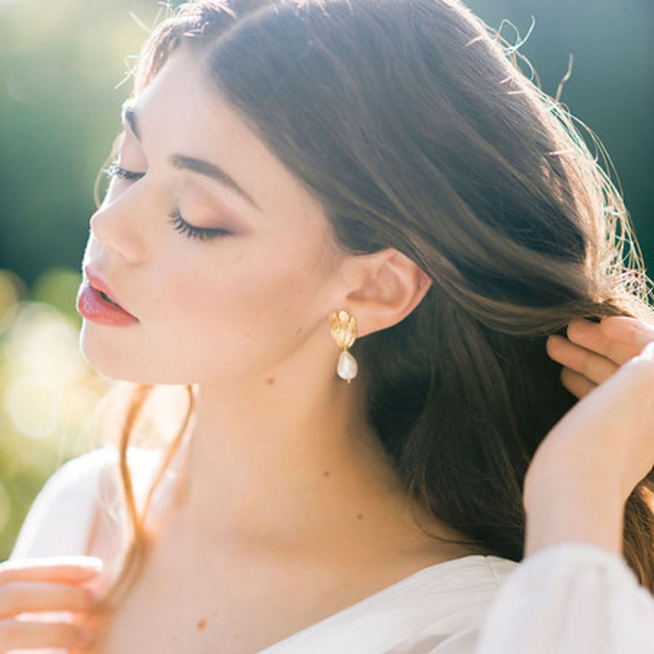 Flo (フロー) ピアス/ NEA･MILANO（ピアス）