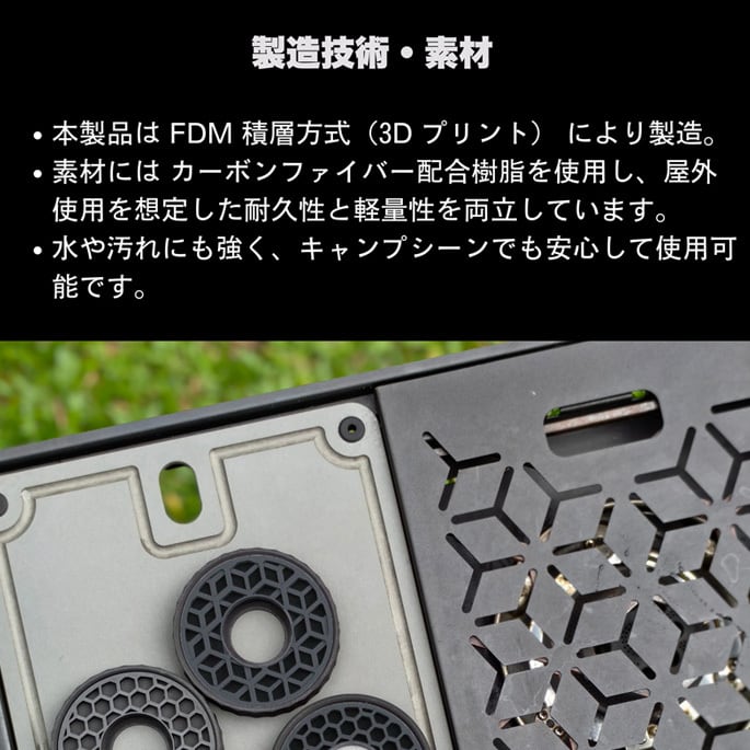 Bell's Camping 暮光 BB01 D-HEX コースター キャンプ 車中泊