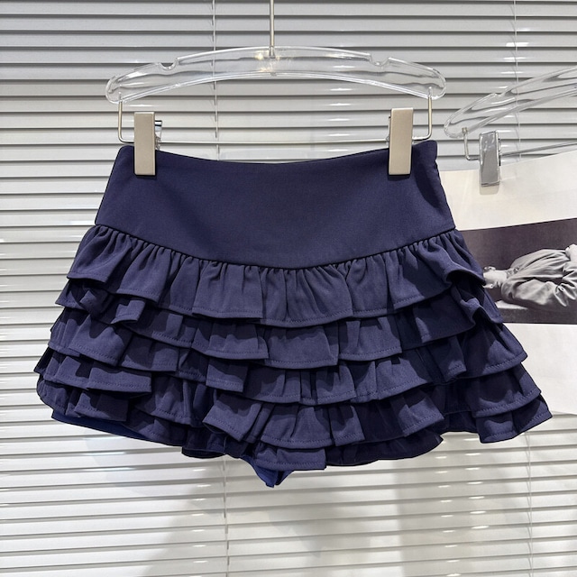 全5色/Frill mini skort　M2592