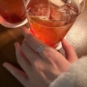 【1点もの】浮かぶ月|silver925 リング