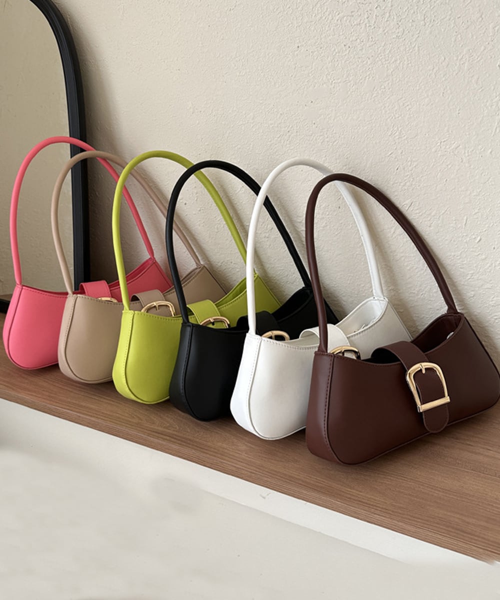 新スタッズスクエアショルダーバッグ (グレー) スクエアミニショルダー