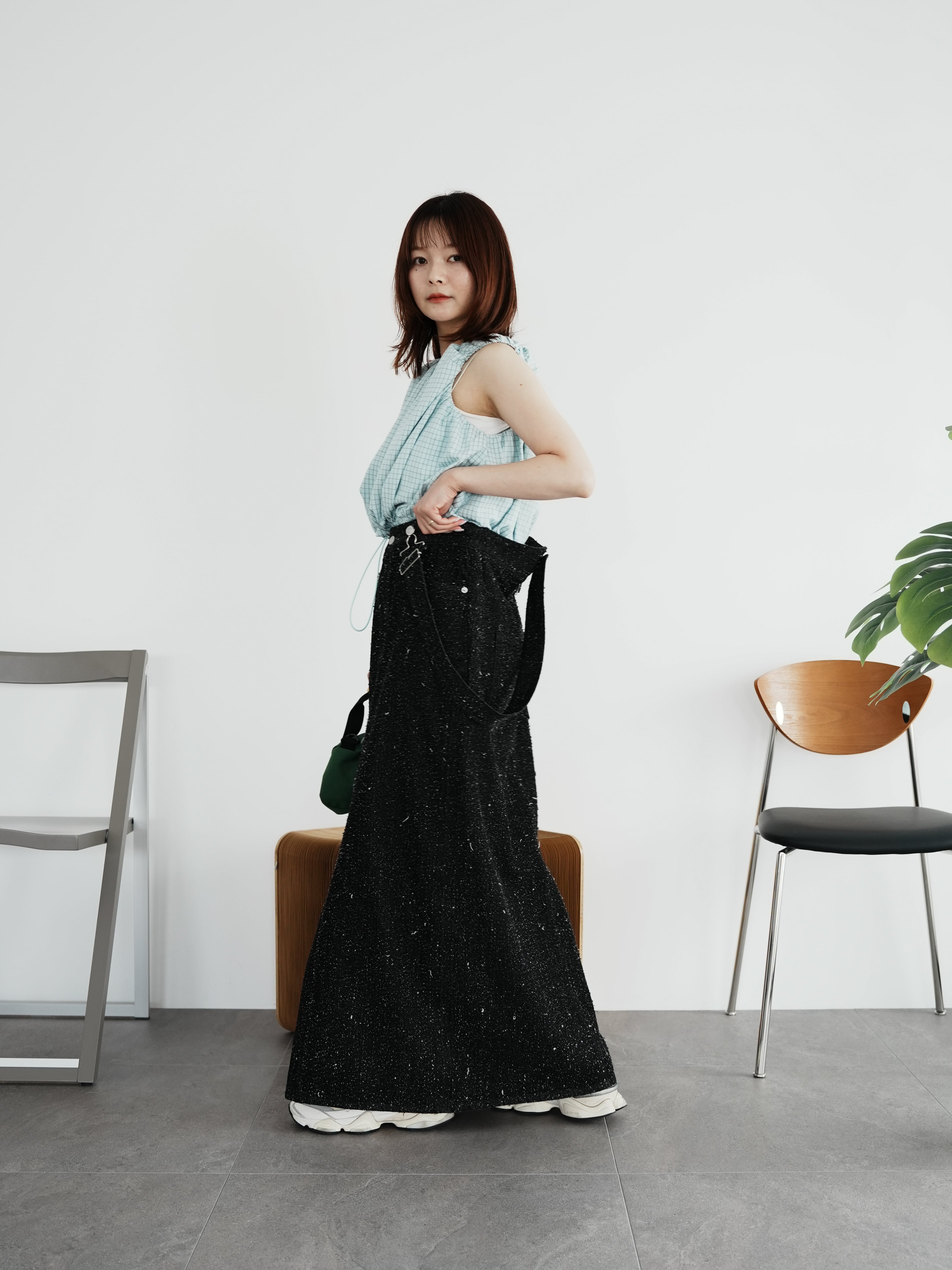 nep denim salopette skirt | Katrin TOKYO