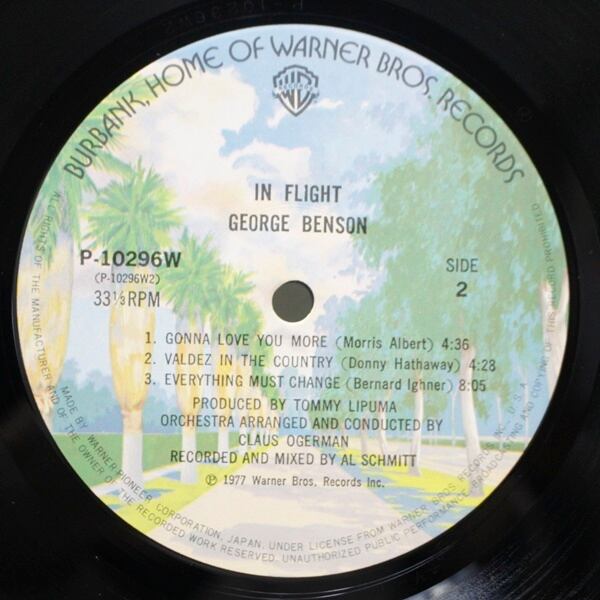 George Benson / In Flight [P-10296W] - 画像5