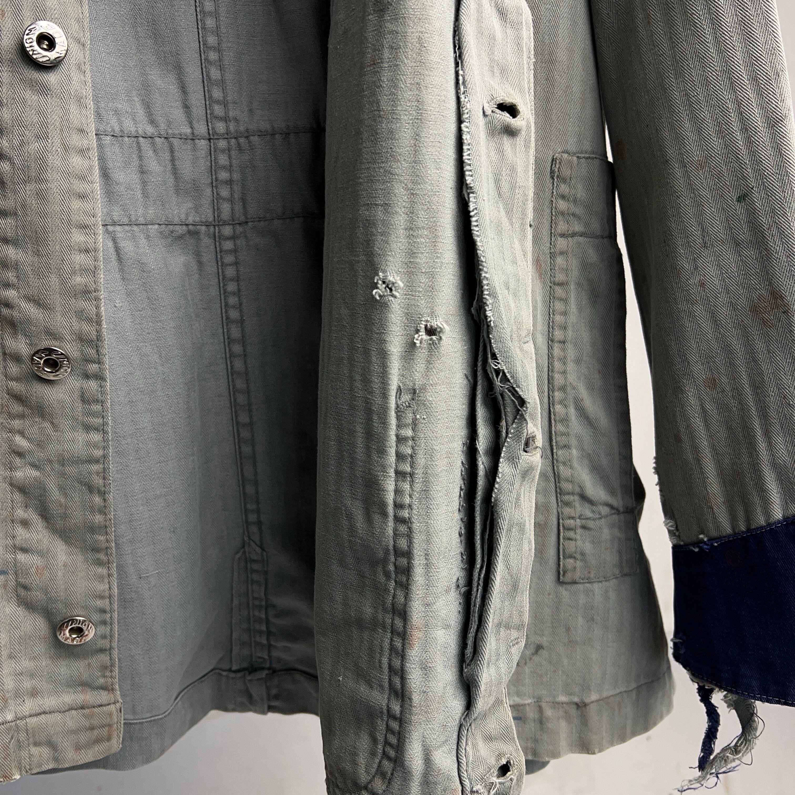1950's HBT 2TONE WORK JACKET 50年代 ワークジャケット ヘリンボーン