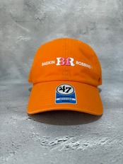 kids '47 CLEAN UP/クリーンナップ  サーティワン アイスクリーム コラボ キャップ 31  オレンジソルベ ビブラントオレンジ キッズサイズ オレンジ