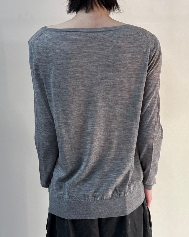【BALENCIAGA】 super high gauge knit top