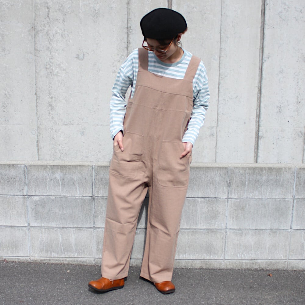 YARRA ヤラ サロペット 綿ポケット YR201016BE | muku